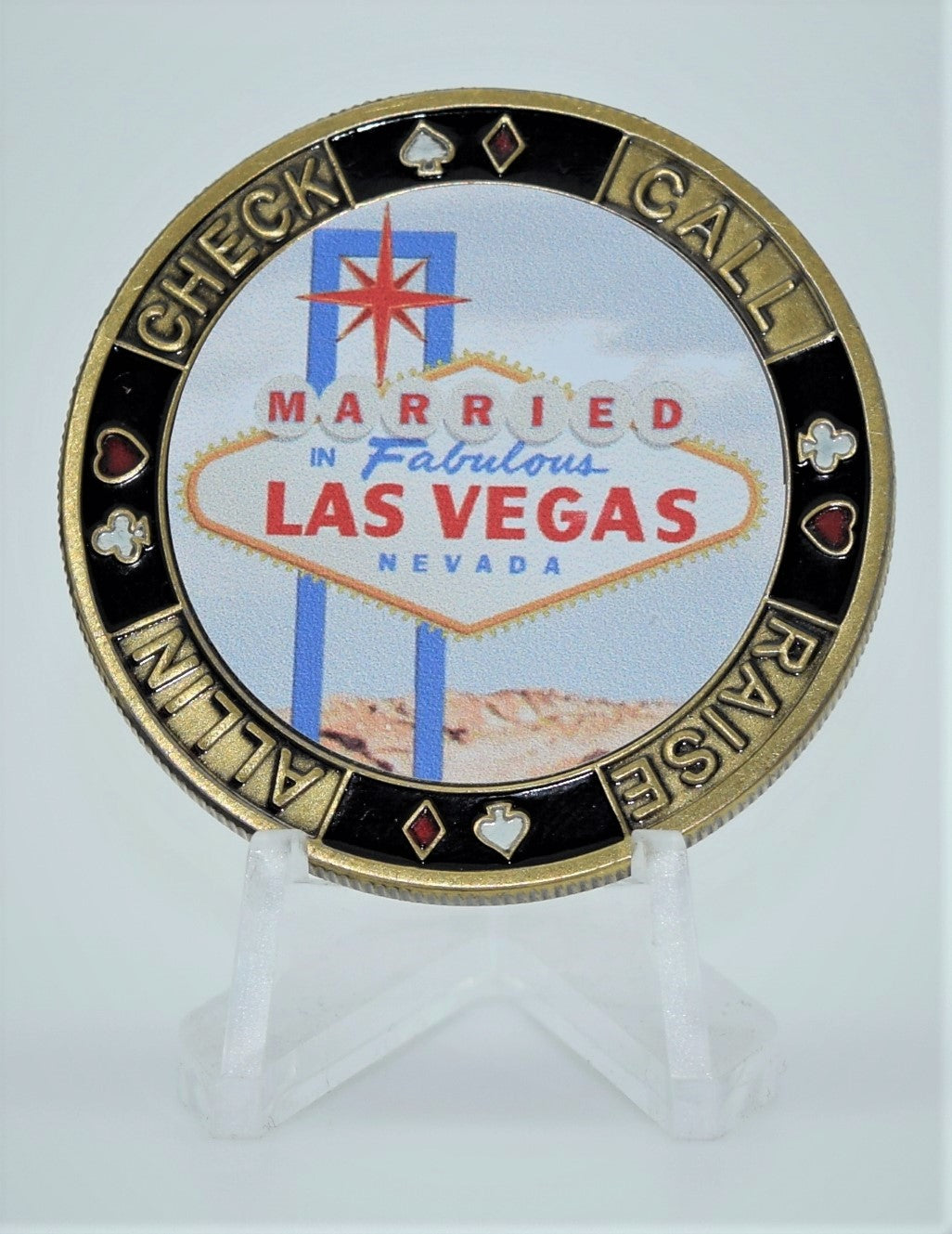 Married in Fabulous Las Vegas, Nevada Token